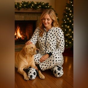 Nick & Nora | Intimates Sleepwear, Loungewear, Warm Footie PJ’s, EUC, Size Med